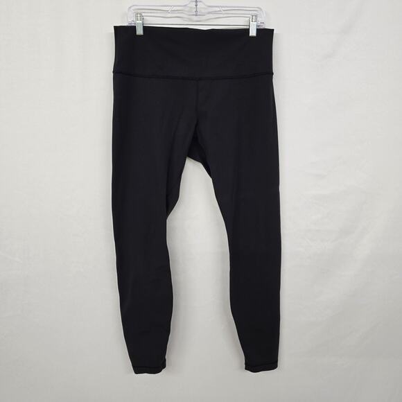 Lululemon Pants - Lululemon Wunder Under High Rise Tight Full on Luon 28" Women's 14 Black